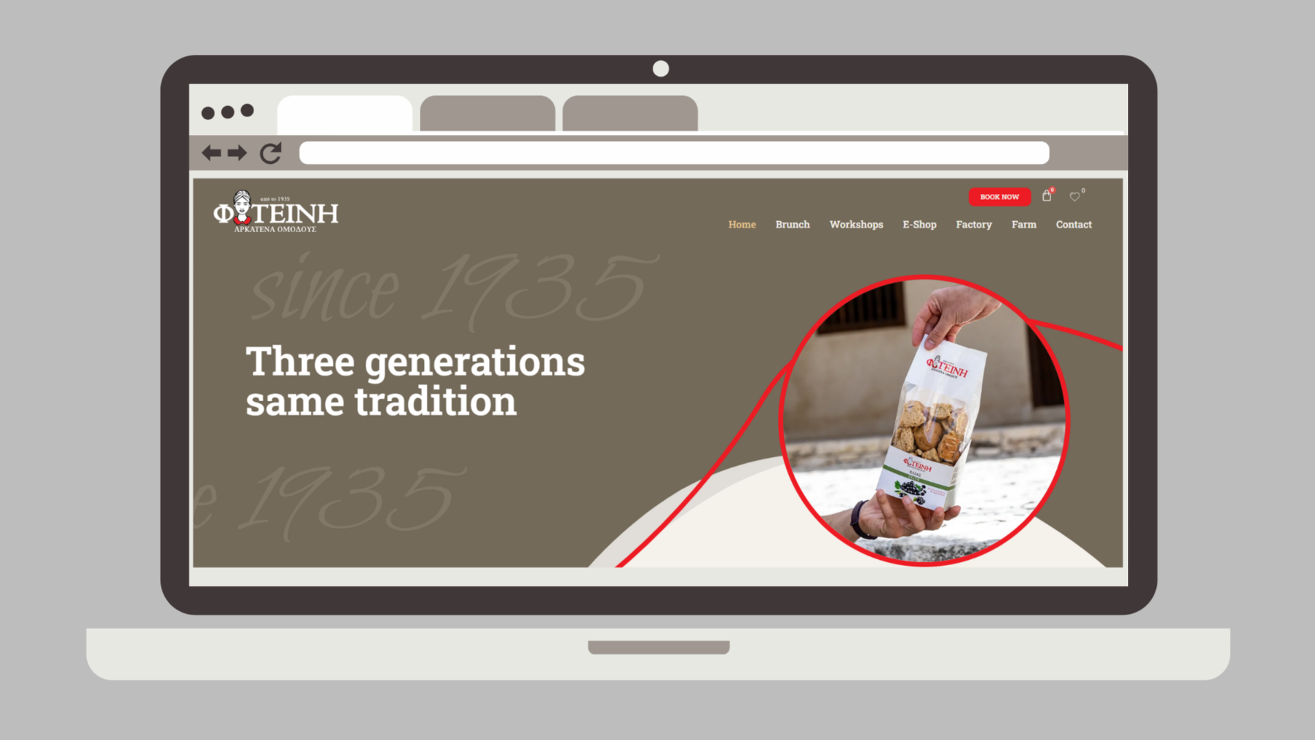 A new online home for Fotini Bakery House